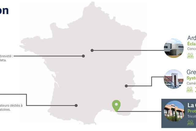 Site de fabrication Getinge en France