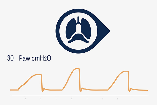 Graphic illustration depicting the NAVA Neurally Adjusted Ventilatory Assist and NIV NAVA ventilator wave form