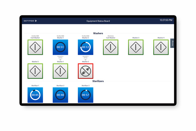 Getinge Online Equipment Monitoring Board for CSSD