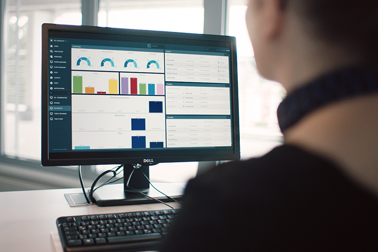 The patient flow management system INSIGHT delivers data dashboards 