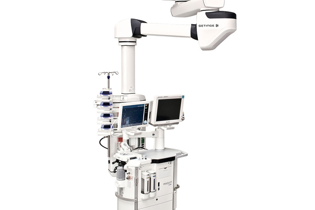 Maquet Moduevo motorized arm Energy lifting solution for anesthesia workstations